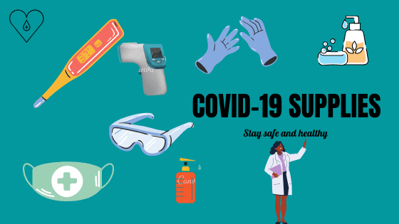 Covid-19 supplies delivered at your door-step!